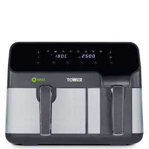 Tower Vortx Eco 8.5L Dual Basket Digital Air Fryer